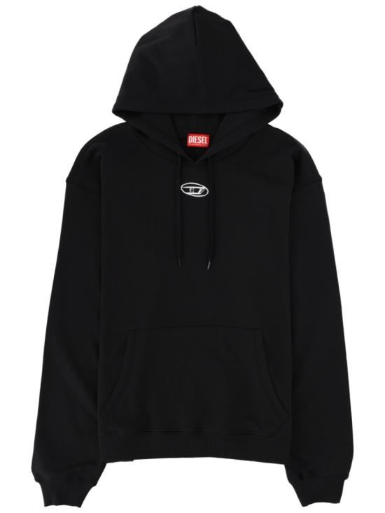  디젤 S-NORM 후드티셔츠 A20447 0BKBW900 Black