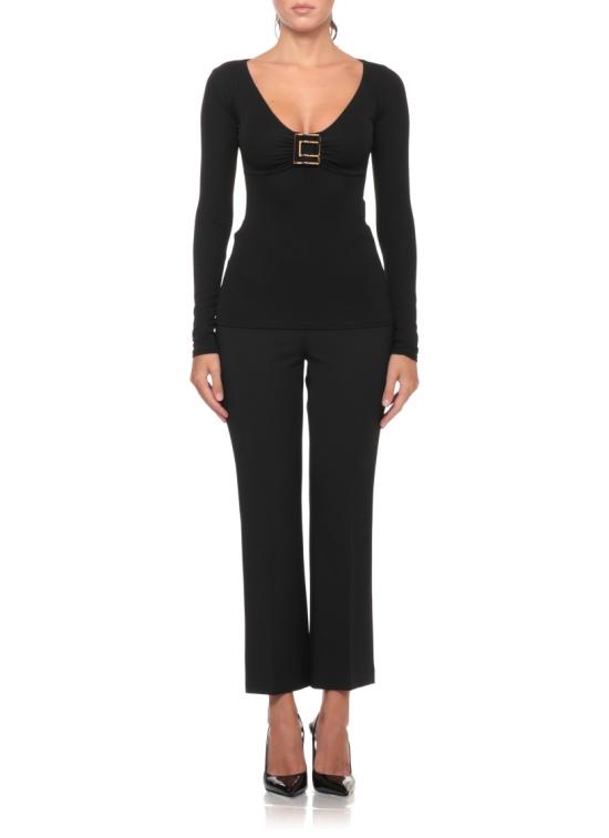 26FW 엘리자베타프랜치 스웨터 MD00567E2110 Black - ELISABETTA FRANCHI