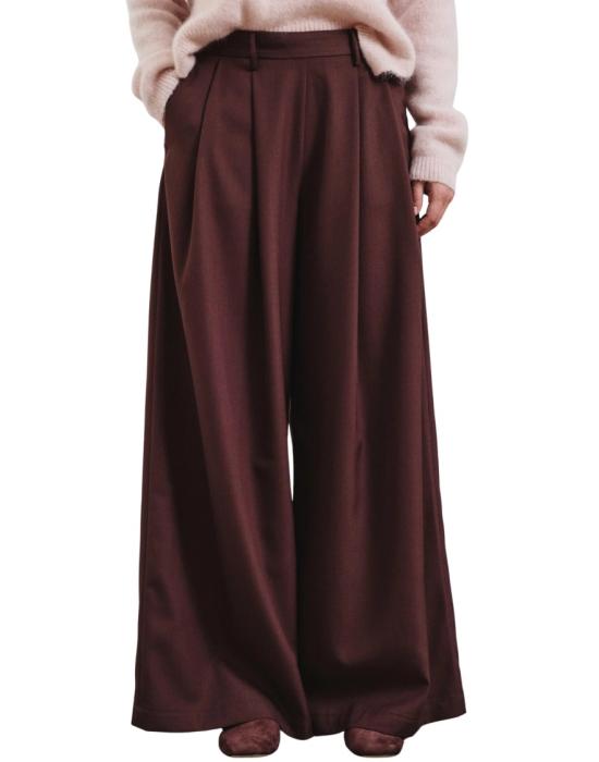  포만데레 스트레이트 팬츠 262 7204 Brown - POMANDERE
