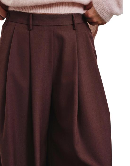  포만데레 스트레이트 팬츠 262 7204 Brown - POMANDERE