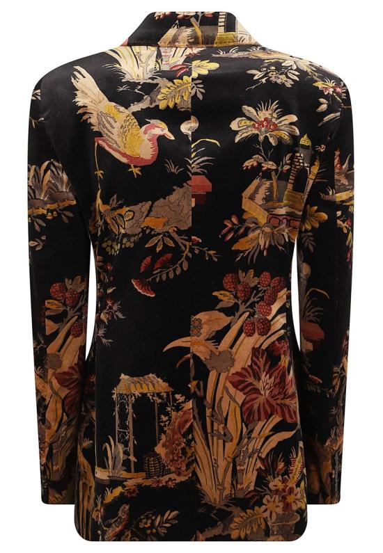 26FW 에트로 수트 자켓 WRCA0010 99SAE1B Black - ETRO