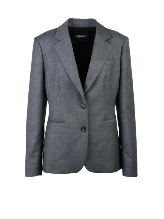 25FW 돈답 수트 자켓 회색 맞춤형 스트레치 버진 울 블레이저