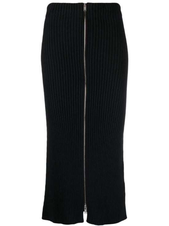  질샌더 롱 스커트 J02MA0150J15362001 Black