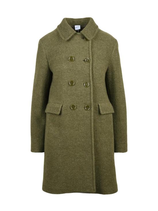 25FW 아스페시 코트 더블 브레스트 버진 울  (퀼팅 안감 포함)