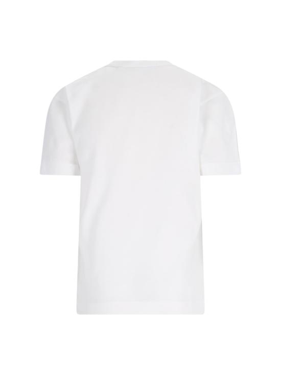 26FW 꼼데가르송 반팔 티셔츠 AX T064 051 2 White - COMME DES GARCONS