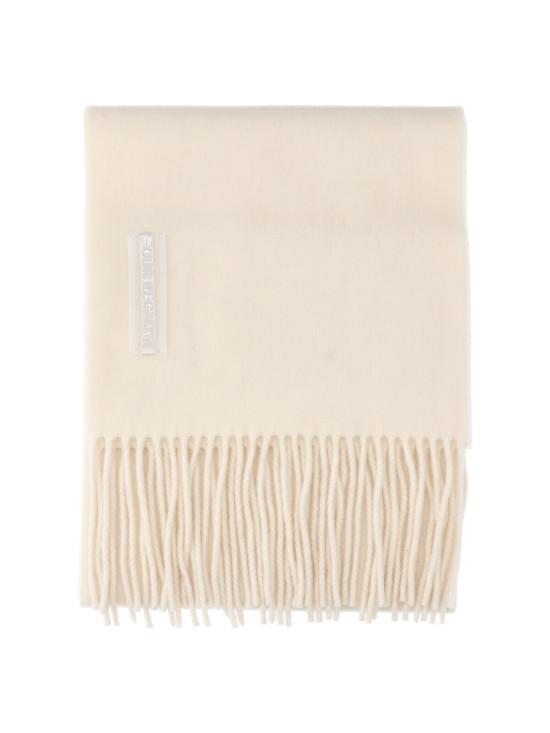 26FW 아워레가시 더블 울 프린지 스카프 머플러 A4268ER RAW DOUBLE WOOL WHITE - OUR LEGACY