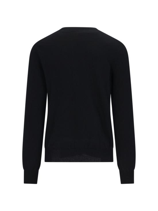 26FW 꼼데가르송 블랙 하트 니트 가디건 AX N023 051 Black - COMME DES GARCONS