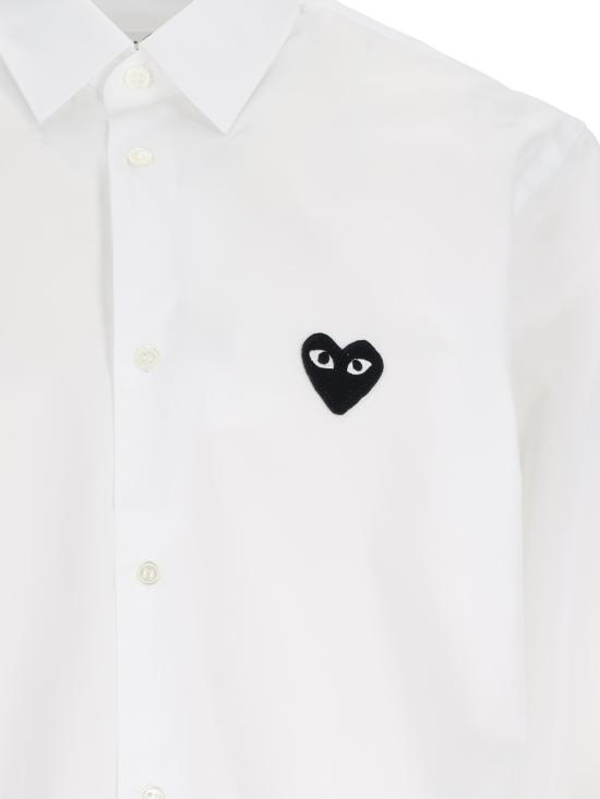 26FW 꼼데가르송 긴팔 셔츠 AX B004 051 2 White - COMME DES GARCONS