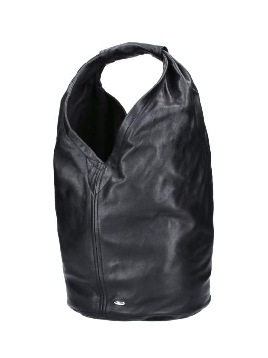 26FW 아워레가시 포포 드립 백 A2268FMB MALLEABLE BLACK BULL HIDE - OUR LEGACY