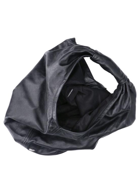 26FW 아워레가시 포포 드립 백 A2268FMB MALLEABLE BLACK BULL HIDE - OUR LEGACY
