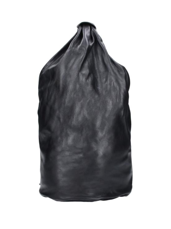 26FW 아워레가시 포포 드립 백 A2268FMB MALLEABLE BLACK BULL HIDE - OUR LEGACY