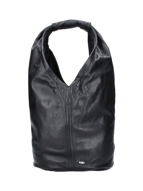 26FW 아워레가시 포포 드립 백 A2268FMB MALLEABLE BLACK BULL HIDE