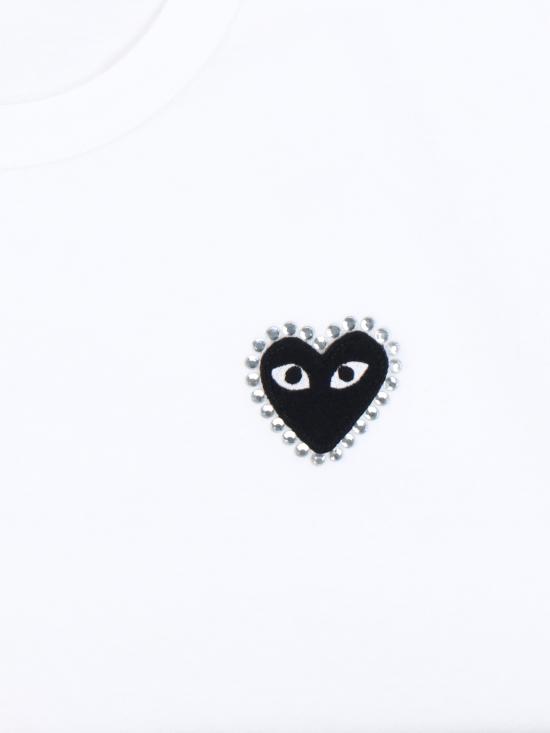 26FW 꼼데가르송 반팔 티셔츠 AX T801 051 WHITE - COMME DES GARCONS