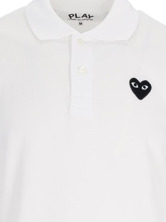 26FW 꼼데가르송 반팔 티셔츠 AX T066 051 2 White - COMME DES GARCONS