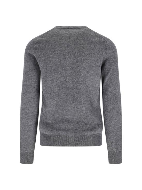 26FW 꼼데가르송 플레이 골드 하트 니트 가디건 AX N049 051 3 Grey - COMME DES GARCONS
