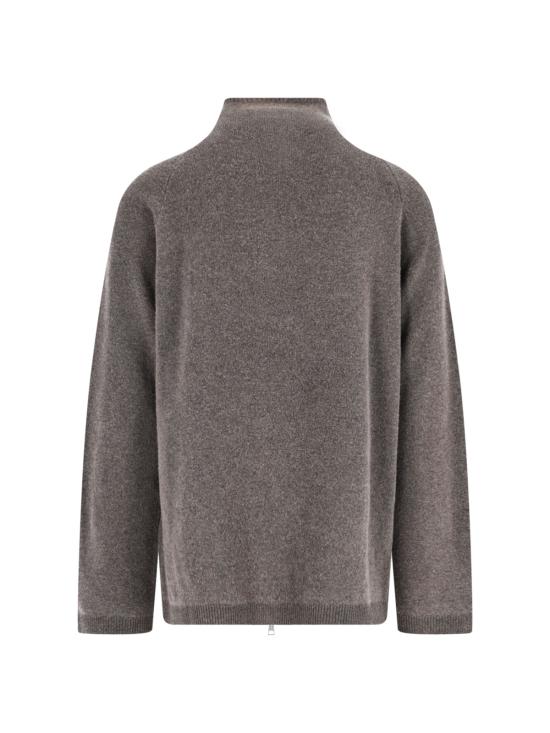 26FW 아워레가시 라인 집 가디건 라인 집 가디건 M4263LM MUD SPRAY DYE CHERUB WOOL - OUR LEGACY