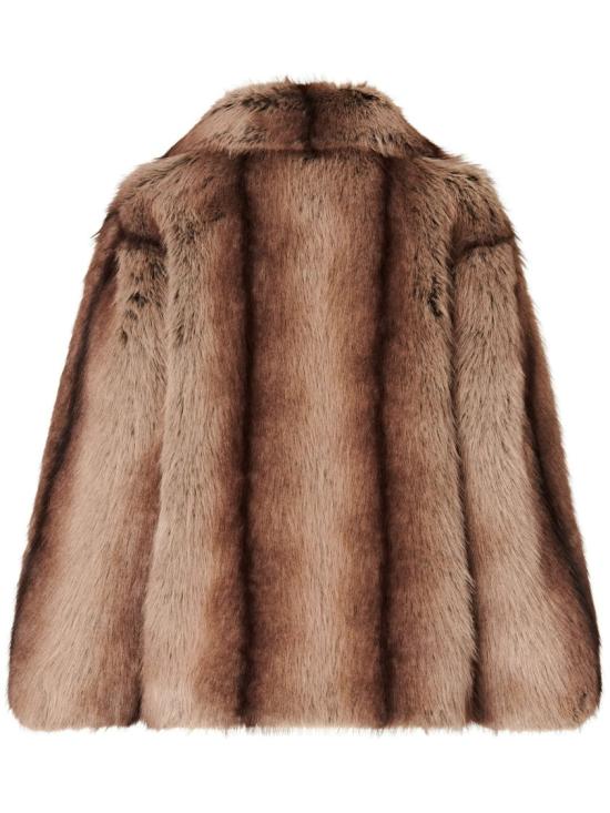 26FW 핑코 무스탕 107046A3C6D31 Brown - PINKO