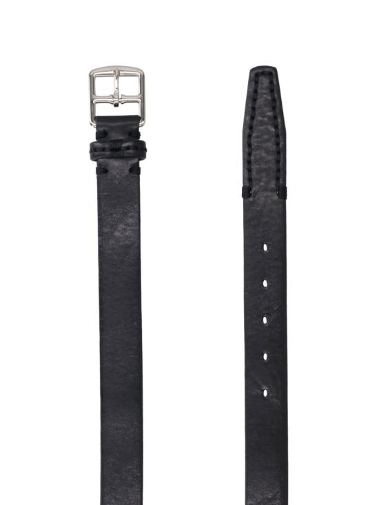 26FW 제이엔엠 데이비슨 가죽 벨트 BHNS 0ST BR30TBF 999S Black - J&M DAVIDSON
