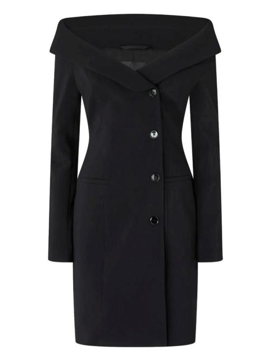 25FW 핑코 미디 원피스 106139A304 Z99 Black