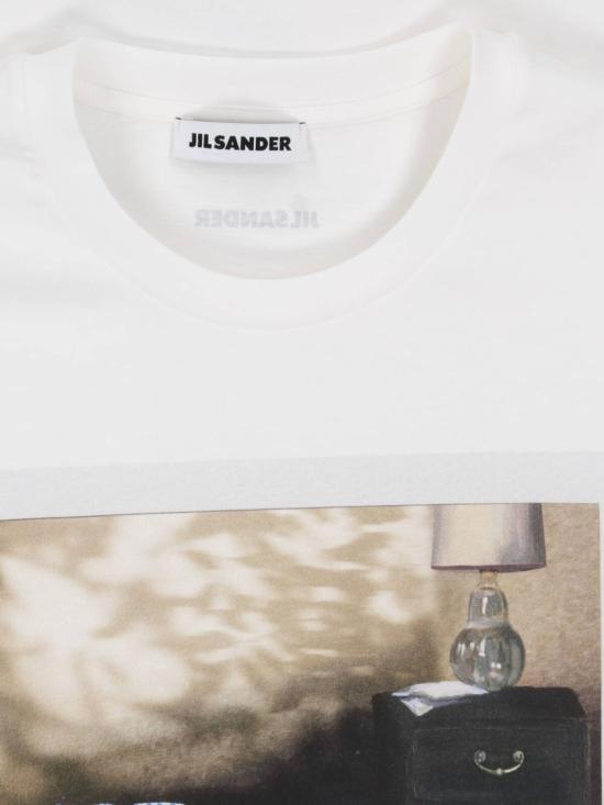 26FW 질샌더 긴팔 티셔츠 J21GC0214 J20409991 White - JIL SANDER