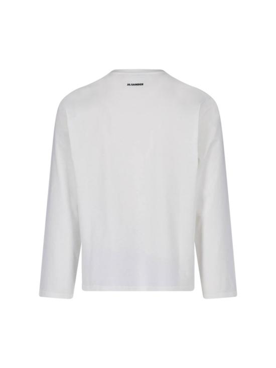26FW 질샌더 긴팔 티셔츠 J21GC0214 J20409991 White - JIL SANDER