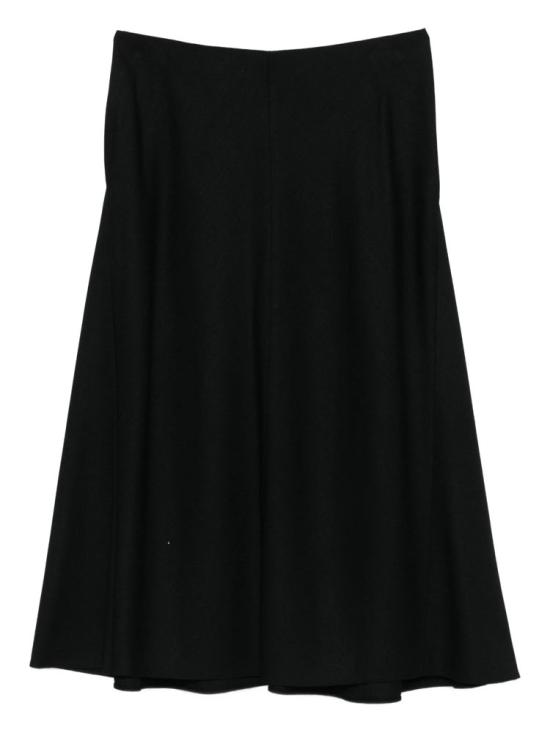  빈스 미디 스커트 V111831054 001BLK Black