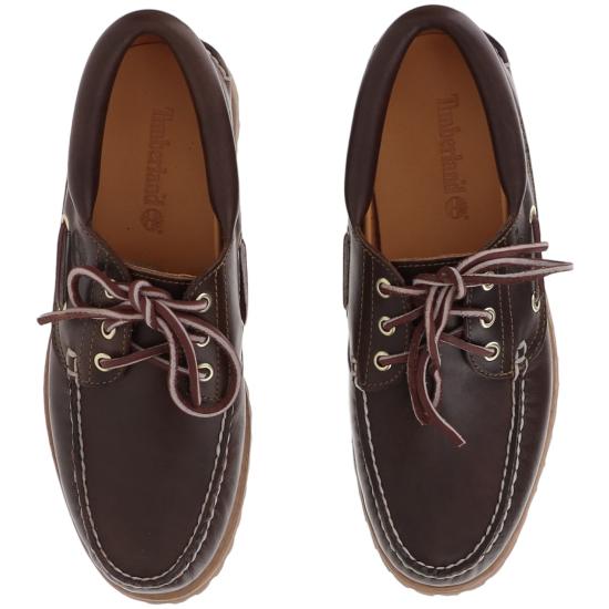 26FW 팀버랜드 클래식 3 아이 보트 슈즈 TB0300032141 Brown - TIMBERLAND