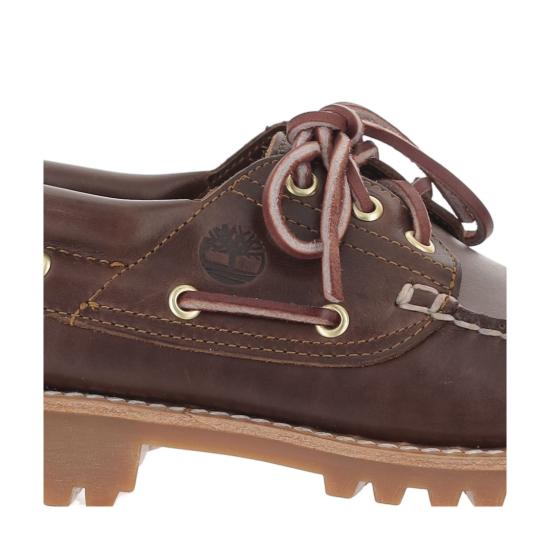26FW 팀버랜드 클래식 3 아이 보트 슈즈 TB0300032141 Brown - TIMBERLAND