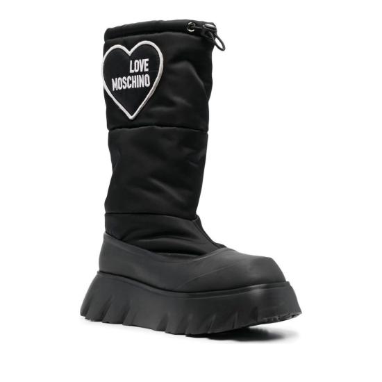  모스키노 부츠 JA24566G0FJHA 000 Black - MOSCHINO