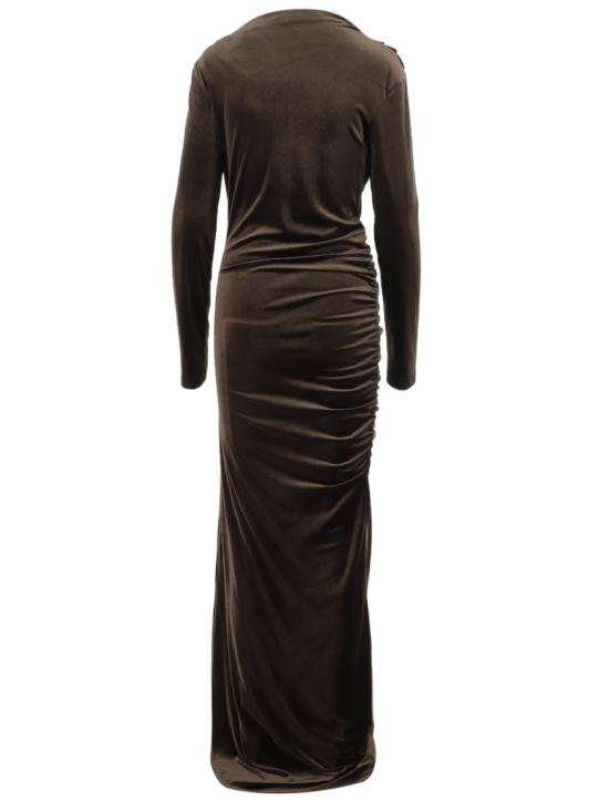 26FW DON'T AT ME 롱 원피스 DAM26V09BROWN - DON'T AT ME
