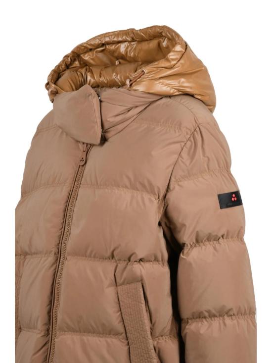 25FW 페트레이 롱패딩 광택 마감과 기능적인 디자인의 누빔 다운 재킷 - PEUTEREY