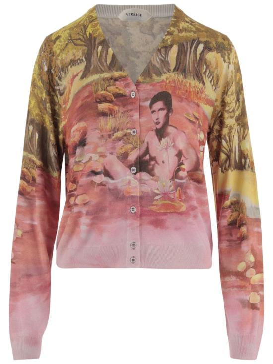 26SS 베르사체 스웨터 10242361A178775X000 Multicolor