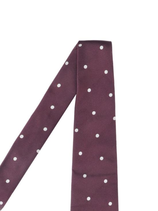 26FW 라르디니 넥타이 ACCRC8 AC67138720PA Burgundy - LARDINI