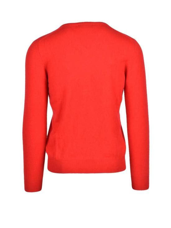 25FW Woolzone 니트웨어 빨간색 브이넥 캐시미어 스웨터 - OTHER BRANDS