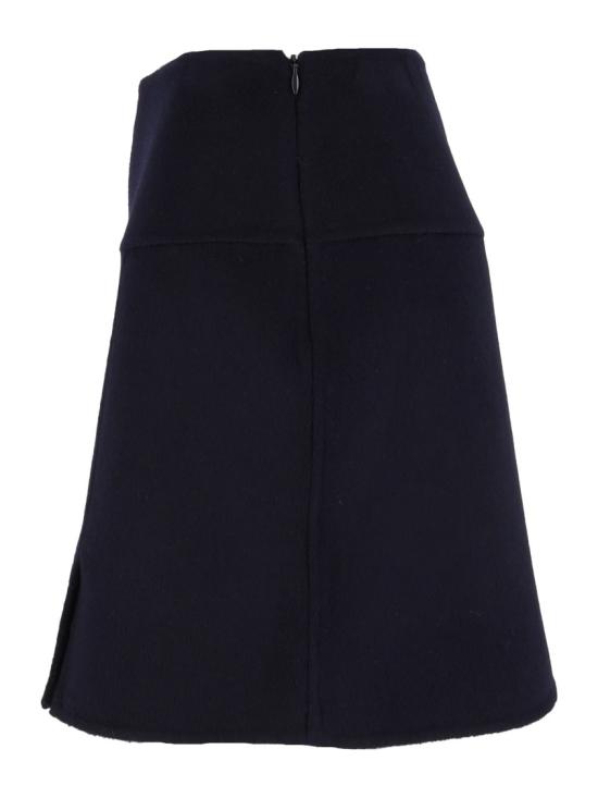 26FW 에르마노 설비노 미디 스커트 D49EO020EY1 Blue - ERMANNO SCERVINO