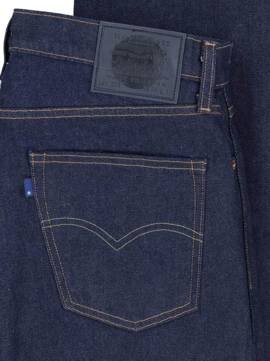 26FW 리바이스 511 슬림핏 진 A5876 0005 MIJ 511 DARK RINSE BLUE - LEVI'S