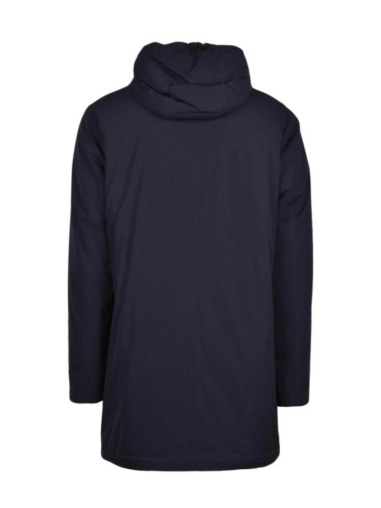 25FW 에르노 패딩 다운 충전재가 들어간 헤르노 리조트 파카, 조절 가능한 후드와 실용적인 포켓 포함 - HERNO
