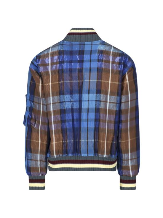 26FW 비비안웨스트우드 봄버 자켓 3304000T C009WO102 Blue - VIVIENNE WESTWOOD
