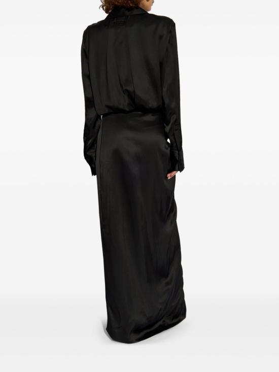 26FW 디 아티코 롱 원피스 250WCW00211VVV088AA 100 Black - THE ATTICO