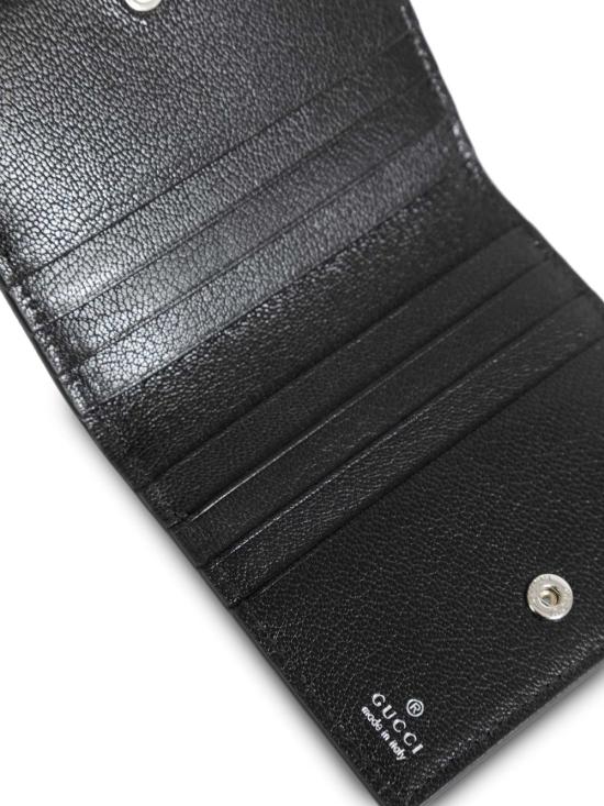 26FW 구찌 GG 마몽 가죽 반지갑 A00719 FAGI81081 BALCK - GUCCI