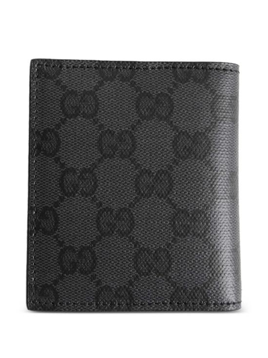 26FW 구찌 GG 마몽 가죽 반지갑 A00719 FAGI81081 BALCK - GUCCI