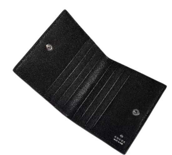 26FW 구찌 GG 마몽 가죽 반지갑 A00719 FAGI81081 BALCK - GUCCI