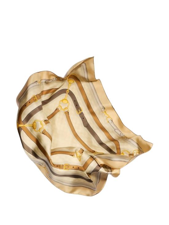 26FW 구찌 GG 자카드 울 실크 스카프 머플러 A007EA 3G0019700 BEIGE - GUCCI