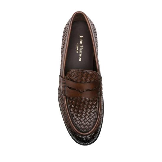 26SS John Harrison 로퍼 JH6042 26104BRW Black - OTHER BRANDS