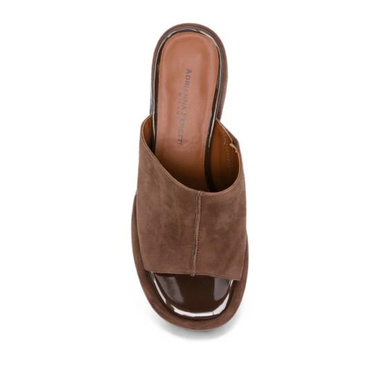 26SS 아드리아나 페레티 뮬/슬리퍼 AF6039 26131BRW Brown - ADRIANNA FERETTI