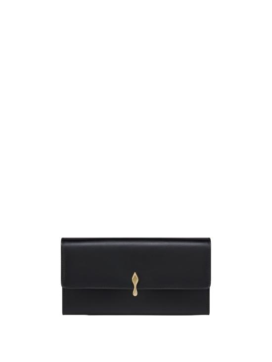 26FW 크리스챤 루부탱 지갑 3265239 CM6S BLACK GOLD