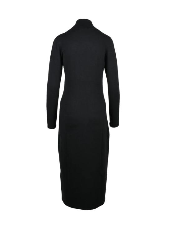 25FW 막스마라 미디 원피스 하이넥과 세련된 실루엣의 롱 니트 미디 드레스 - MAX MARA
