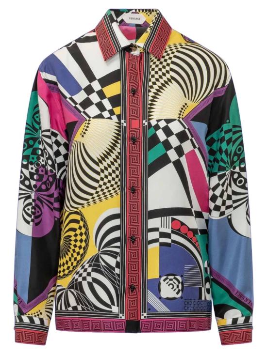 26FW 베르사체 탑 10242211A192885X000 Multicolor