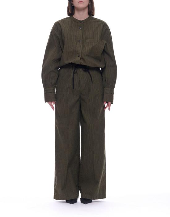 26FW 포만데레 스트레이트 팬츠 261 7215 21652 Green - POMANDERE