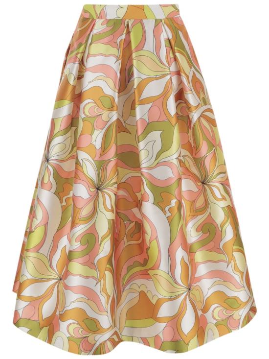 26SS 루나티카 밀라노 롱 스커트 LUNAGROOVYORANGE Multicolor - LUNATICA MILANO 